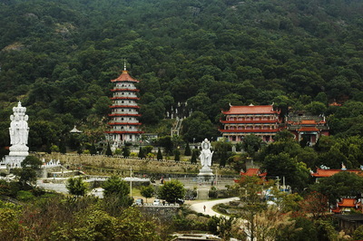 猴屿浮歧蒲竺寺_“我家长乐”摄影大赛_福州新闻网